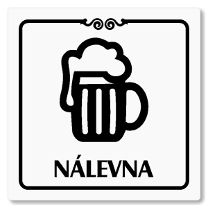 Nálevna, 148x148mm, bílá, Texas